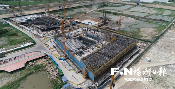 天津大学福州国际校区一期地上主体动建