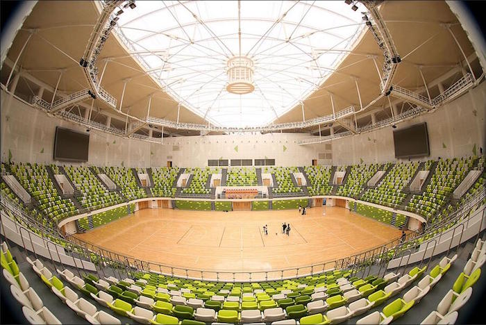 北方网天津理工大学体育馆由天津大学建筑设计院设计